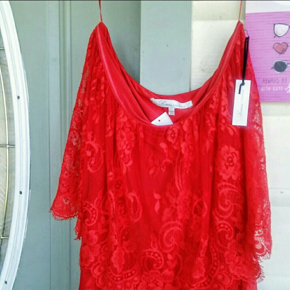 Last 1 Lovers+Friends Kristine Strapless Romper - Picture 4 of 8